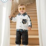 طقم ولادي خريفي/شتويRand Baby  (2428)